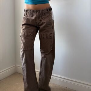 G-Star Raw Brown Cargo Pants - W29